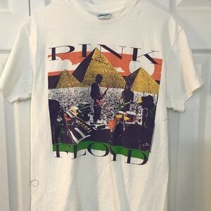 Pink Floyd Junk Food Tees White T-Shirt